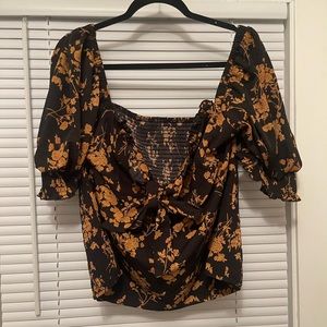 Off the shoulder blouse
